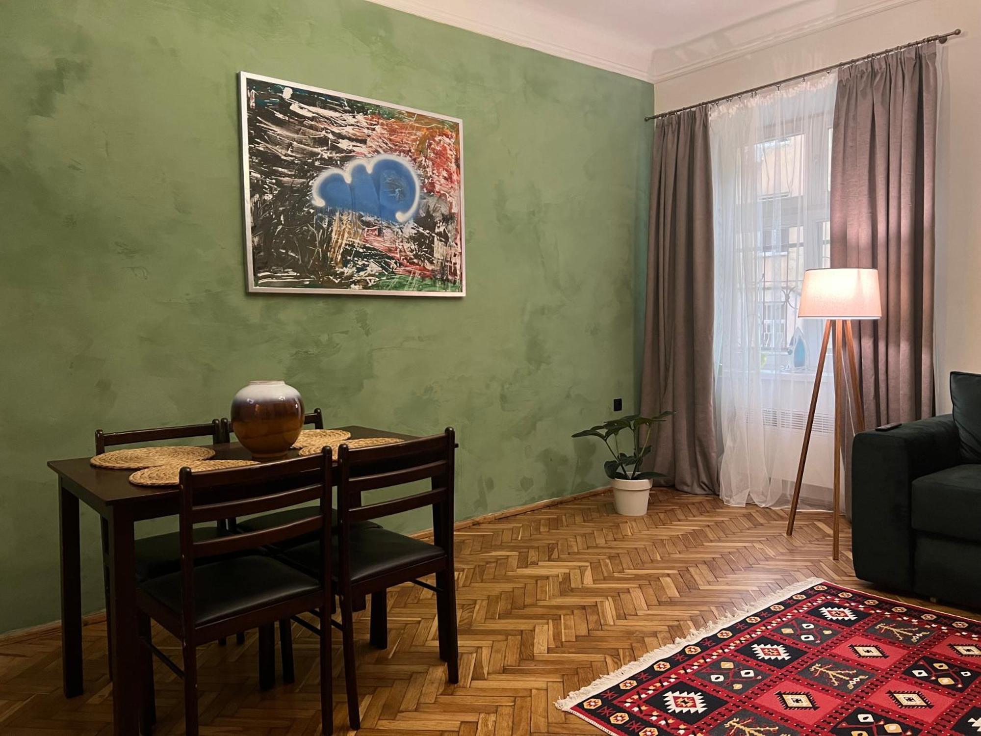 Art Apartment On Kylisha Str Lemberg Exterior foto